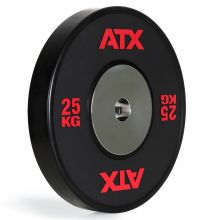ATX® HQ-Rubber Bumper Plates - Svart 25 kg