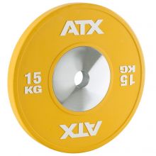 ATX® HQ-Rubber Bumper Plates - Gul 15 kg
