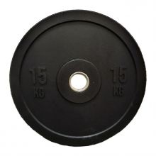 Basic Rubber Bumper Plate Viktskiva 15 kg / 50 mm