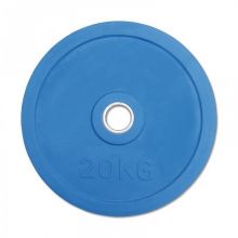 Classic Olympic Gummi Viktskiva 20 kg - Blå