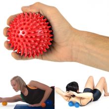 Trigger-/massagebollar - Röd 9 cm