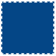 Studioline Classico pusselmatta 100x100x1,4 cm - Blå