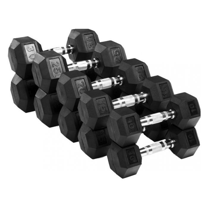 kg Corefit® Hantelserie Hexagon 10-30