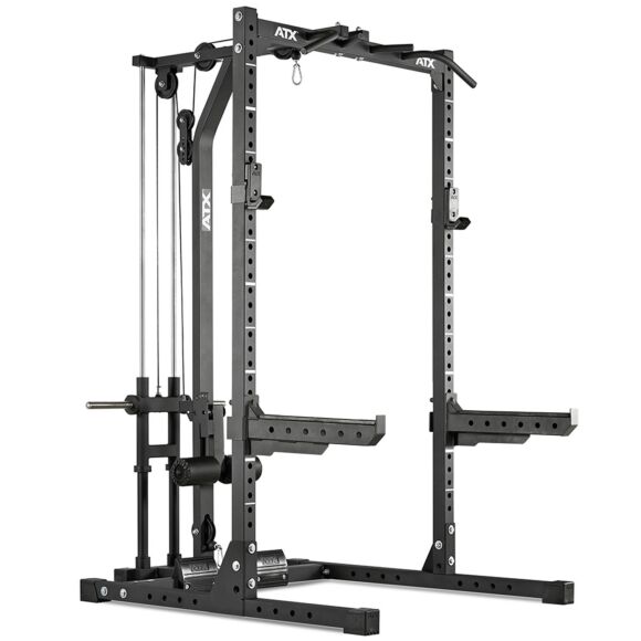 ATX&reg; Half Rack 620 med latdragsstation &ndash; plate load