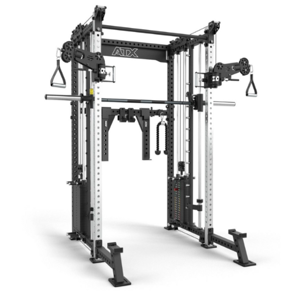 ATX® Cable Half Rack 2 x 90 kg painopakalla ja smithillä