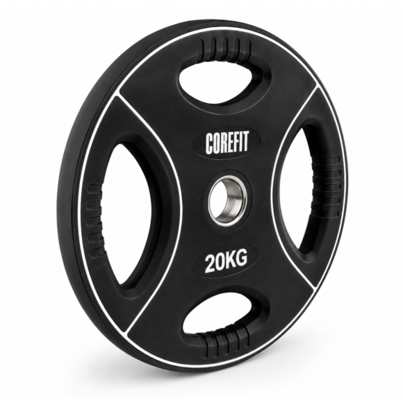Corefit® 4-Grip TPU-viktskivor 1,25-25 kg / 50 mm