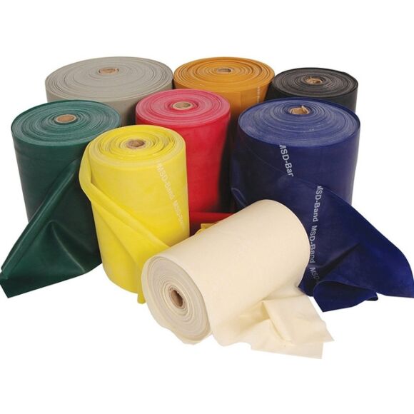 Gym Gummiband MVS 22,5 m - Grön