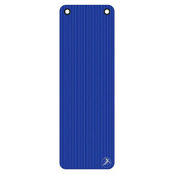 Gym Matta 180x60x1,5 cm med förvaringshål Blå