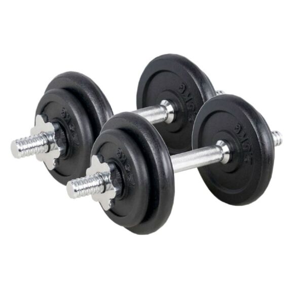 Justerbara Hantlar i Järn 2 x 10 kg