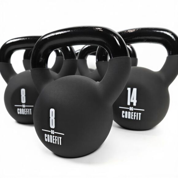 Corefit® kettlebell i neopren 4-20 kg