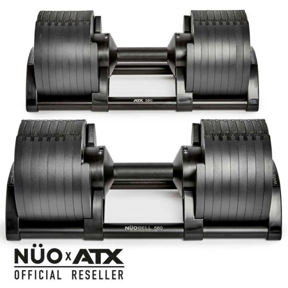 Original NÜOBELL® Heavy Weight - Justerbart Hantelset 2-36 kg