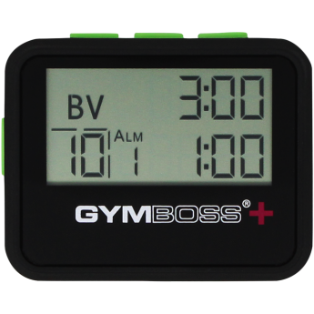 Gymboss PLUS Intervall Timer svart/grön