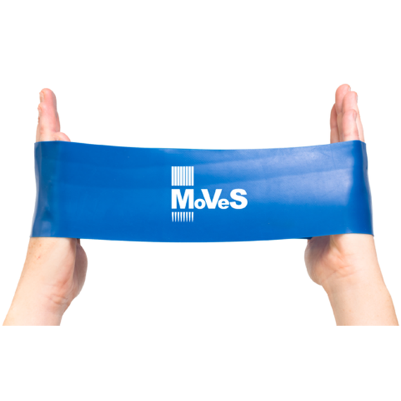 Gym Gummiband MVS med Bred Länk - Gul