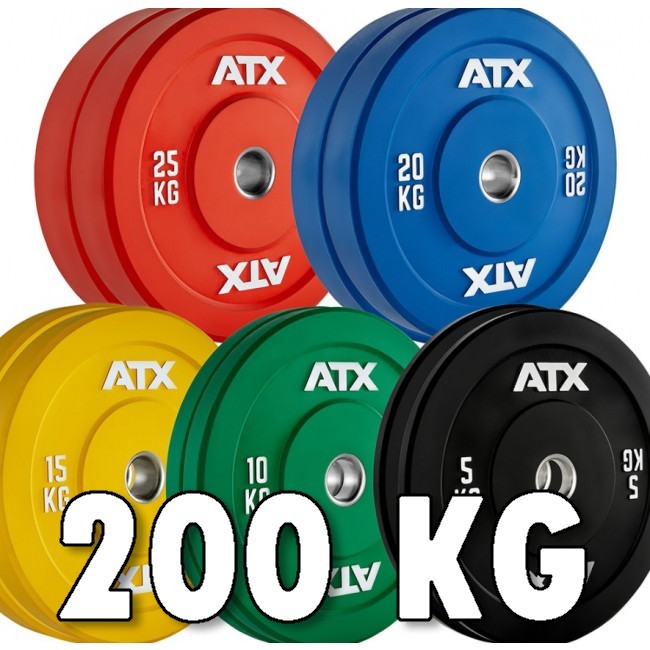 ATX® Full Rubber Bumper set Viktpaket 200 kg