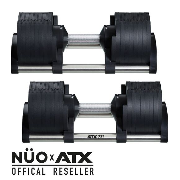 Nüobell® - Justerbart Hantelset 2-32 kg