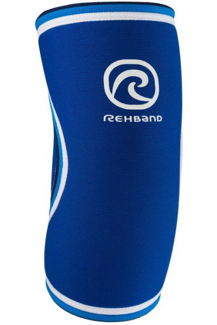 Rehband Rx Original Elbow Sleeve - Blå armbågsstöd 5 mm